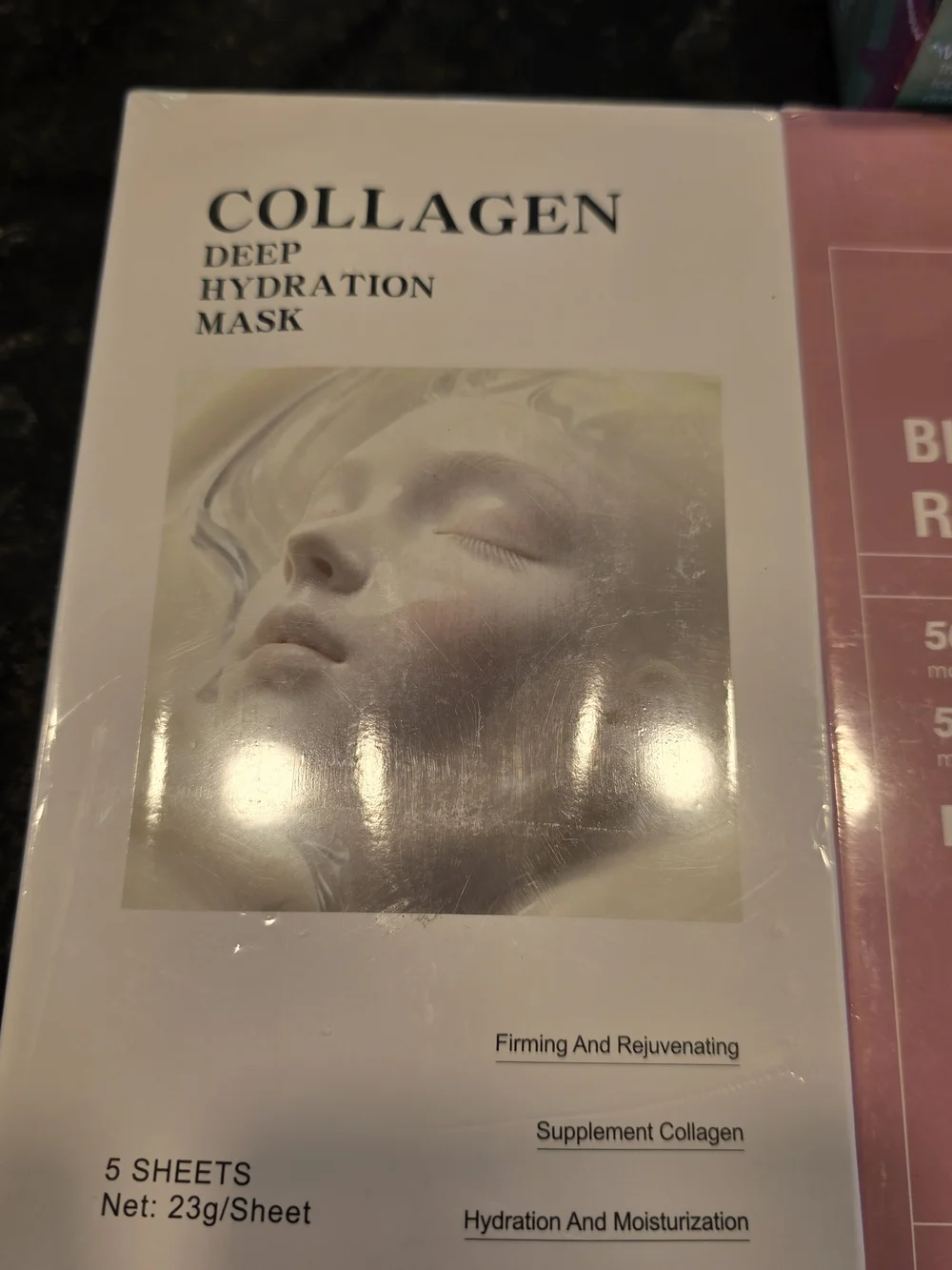 Bio-Collagen Real Deep Mask — Pink Hydrating Sheet Mask